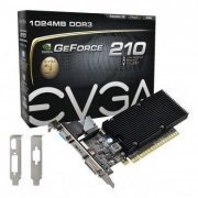 EVGA Placa de Vídeo GT 210 1GB 64bits Low Profile, DVI, HDMI e VGA
