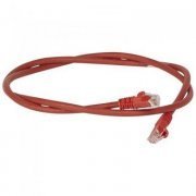 Legrand patch cord RJ45 Cat6 2 metros vermelho 