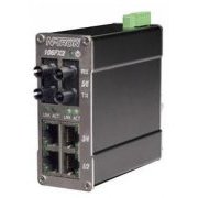 N-TRON Multimode SC Style Ethernet Switch 2KM 4 x 10/100BaseTX RJ-45 Ports, 2 x 100BaseFX Ports with ST Connectors