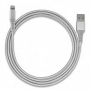 iWill Cabo USB-C para USB Hard Cable em Nylon Cor Branco, 1,2m de comprimento