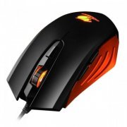 Mouse Cougar Gamer 2000dpi USB 6 Botões, LED Laranja - Black/Orange