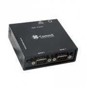 Comm5 Conversor de Rede 2 Saídas Seriais RS232 Barramento Ethernet 10/100, 2 x DB09 Macho,
