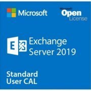 Licença Open Microsoft Std Exchange CAL User 2019 Standard CAL ExchgStdCAL 2019 SNGL OLP NL UsrCAL, Por Usuário, Exclusivo para Pessoa Jurídica