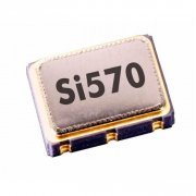 Cristal Oscilador Programavel 10~160Mhz SMD 6 Pinos 3.3V CMOS, 10MHz to 160MHz (Marcação no Componente: Si570 CBC000112G)