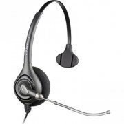 Plantronics Headset SupraPlus HW251 (sem cabo QD) Mono Auricular, Microfone com tubo de voz, Fabricado em Fibra de Carbono