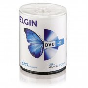 Mídia DVD-R Elgin 4.7GB 120min 100 unid. Velocidade 16x