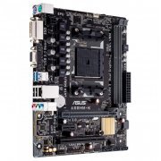 Placa Mãe Asus A68HM-K AMD Socket FM2+ Suporta CPU com ate 4 cores. Som, video e Rede Gigabit Integrados