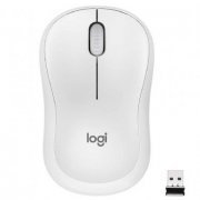 Logitech mouse sem fio Silent M220 brancoUSB design ambidestro 1000 dpi 2.4Ghz