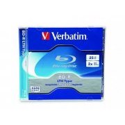 Verycom Mídia Blu-Ray BD-R Verbatim 25GB 2x Tipo Blu-Ray Gravável BD-R - Fabricante Verbatim, Case com 1 unidade