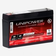 Unicoba Bateria Unipower 6v 7,2Ah Chumbo-Ácido