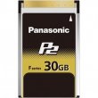 Panasonic Cartão de Memória P2 30GB F-Series Taxa de Transferência até 1.2 Gbps com P2 Drive 