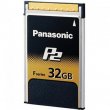 Panasonic Cartão de Memória P2 32GB F-Series Taxa de Transferência até 1.2 Gbps com P2 Drive 