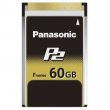 Panasonic Cartão de Memória P2 60GB F-Series Taxa de Transferência até 1.2 Gbps com P2 Drive