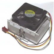 Cooler Akasa 5000 RPM 60x60x15mm Nível de Ruido: 33.06 dB(A), Fluxo de Ar: 25.43 CFM, para AMD Athlon XP 3200+, Duron e Sempron, com