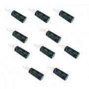 Epcos capacitor eletrolítico 2200uf 63v 18x40mm 105ºC (Kit com 10 unidades)