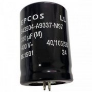 Epcos capacitor eletrolitico 330uf 400V 30x40 85º 