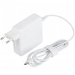 Fonte para Apple Macbook USB Tipo C 87W 5 a 20.4V 4.3A Bivolt Branca compatível com Macbook Air e Macbook Pro