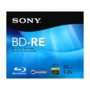 Mídia Blu-ray SONY 25GB Regravável 1-2X (Unitário)