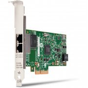 Placa de rede HP 361T Dual Port Gigabit PCI Express x4 Perfil Alto e Baixo - PNs HPE 652497-B21 656241-002 652495-002