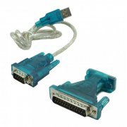 GV CABO CONVERSOR USB PARA SERIAL com Adaptador DB09 x DB25