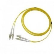 Fibracem Cordão Duplex Multimodo LC/LC 2.5M om2 2 fibras 50/125 LC para LC, cor Amarelo 2.5 metros