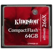 Kingston Compact Flash CF 64GB Ultimate CompactFlash 266X