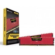 Memoria Corsair Gamer 32GB(2X16GB) Red DDR4 2400MHZ DIMM CL14 VENGEANCE LPX