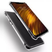 Capa Anti Shock para Xiaomi Pocophone F1 TPU Transparente com bordas anti impacto
