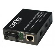 CiaNet Conversor de Mídia Monomodo Gigabit 20Km 10/100/1000M na interface UTP (TX) e 1000M na interface óptica (FX), Comprimento de Onda: Tx 1310nm