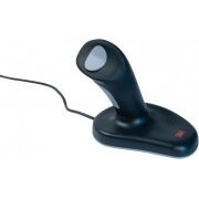 3M Ergonomic Mouse Optical USB/PS2 Large Size - Black