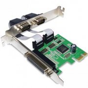 Placa Multiserial Encore PCI-Express 2 Portas Seriais 1 Paralela