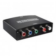 Flexport Conversor HDMI para Vídeo Componente YPbPr + áudio r/l