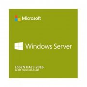 Microsoft Windows Server 2016 Essentials Português 64 Bits, Acompanha acesso para até 25 usuários - OEM