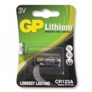 GP Batteries Bateria Lithium CR123A 3V GP 