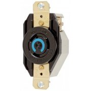 Tomada HUBBELL NEMA L6-20R 20A 250V Twist Lock Receptacle 2 Pole, 3 Wire Grounding