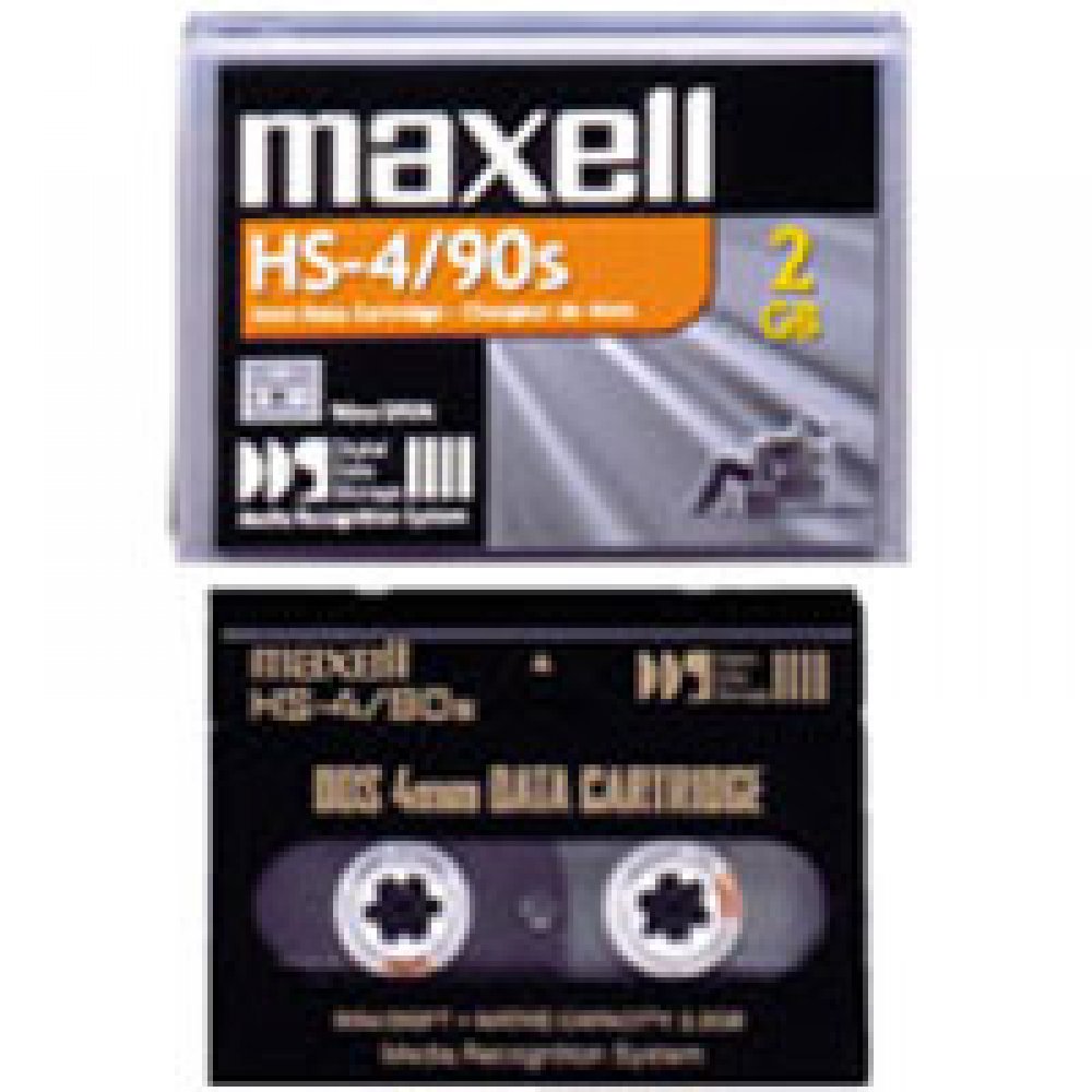 Fita DAT Maxell HS-4/90 Tipo DDS1, Capacidade 2/4GB, 4mm 90 Metros