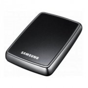 HD Externo Samsung 320GB USB 2.0 2.5 Polegadas, Cor Preto, Capacidade: 320 GB, Alimentação: USB, Taxa de transferência: 480 Mbps (má