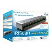 Scanner Portatil IRISCan Anywhere 2 Resolução maxima de 600dpi, Conexão USB, Memória Flash: 512 MB, Slot para cartão de memória