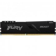 Kingston Memoria 8GB DDR4 3200MHz Fury Beast CL16 Preta 288 pinos UDIMM