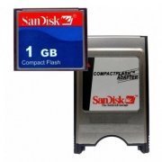 SanDisk Kit Adaptador Pcmcia + CF 1GB 