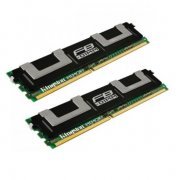 Memória FB-DIMM Kingston 2GB 667MHz Kit (2x 1GB) DDR2 PC2-5300, 240 Pinos, ECC Fully Buffered, Voltage: 1.8V