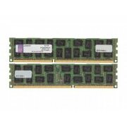 Kingston Memoria 16GB (2x 8GB) DDR3 1.5v 240 Pinos SDRAM ECC Registered w/Parity DDR3 1066Mhz Intel Server Memory - QR x8 8GB 1G x 72-Bit x 