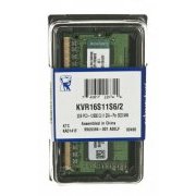 Memória Kingston 2GB 1600MHz SODIMM SR X16 DDR3 CL11