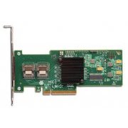 LSI Controladora MegaRAID 9240-8i 2x SFF-8087 Internos, 8 Portas 6GB/s SATA/SAS PCI-E 2.0 x8, High and Low Profile