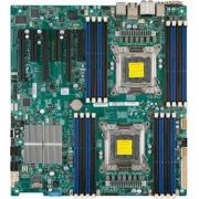 Server Board Supermicro Workstation Xeon Serie E5-2600 LGA2011, DDR3 ate 512GB, 8x SATA2 e 2x SATA3, 3 Slots PCI-E 3.0 x16 - Rede Dual Port 