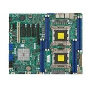 Motherboard Server Supermicro Dual Xeon E5-2600 2x LGA2011, 8x DIMM DDR3 até 512Gb, 6x SATA RAID, Rede Dual Gigabit, Vídeo Integrado Matrox