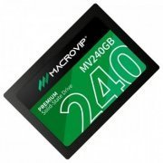 Macrovip SSD 240GB SATA 3 2.5 Polegadas Velocidade de Leitura 520MB/s, Velocidade de Gravação 450MB/s