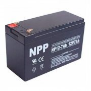 NPP Bateria 12V 7Ah para Nobreak Regulada por Valvula, Lead-Acid, 2 Terminais