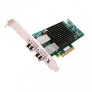 EMULEX Placa de Rede 10GB Dual Port 10GBase-SR Fibre Channel over Ethernet (FCoE) PCI-E x8, Emulex OneConnect OCe11102-FM, Suporta Protocolos FCoE