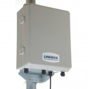 LinkBox CAIXA HERMETICA PLASTICA 31X25X14 CM Standard sem Ventilação com Barra de 2 Tomadas IP65 Linkbox